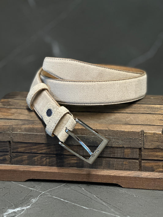 Elegant Suede Leather Belt for Men. High Quality Suede Belts with Customizable Options. Stylish Gift for Birthdays and Anniversaries.