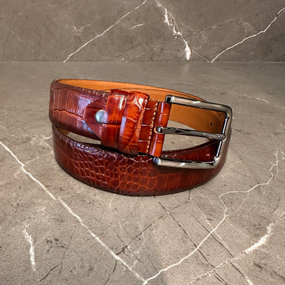 Crocodile Leather Belts