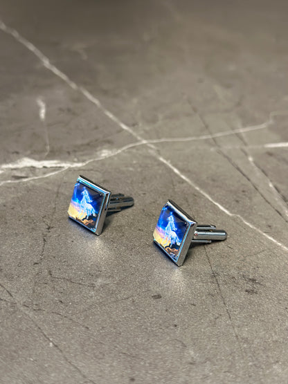 My stical White Horse Cufflinks