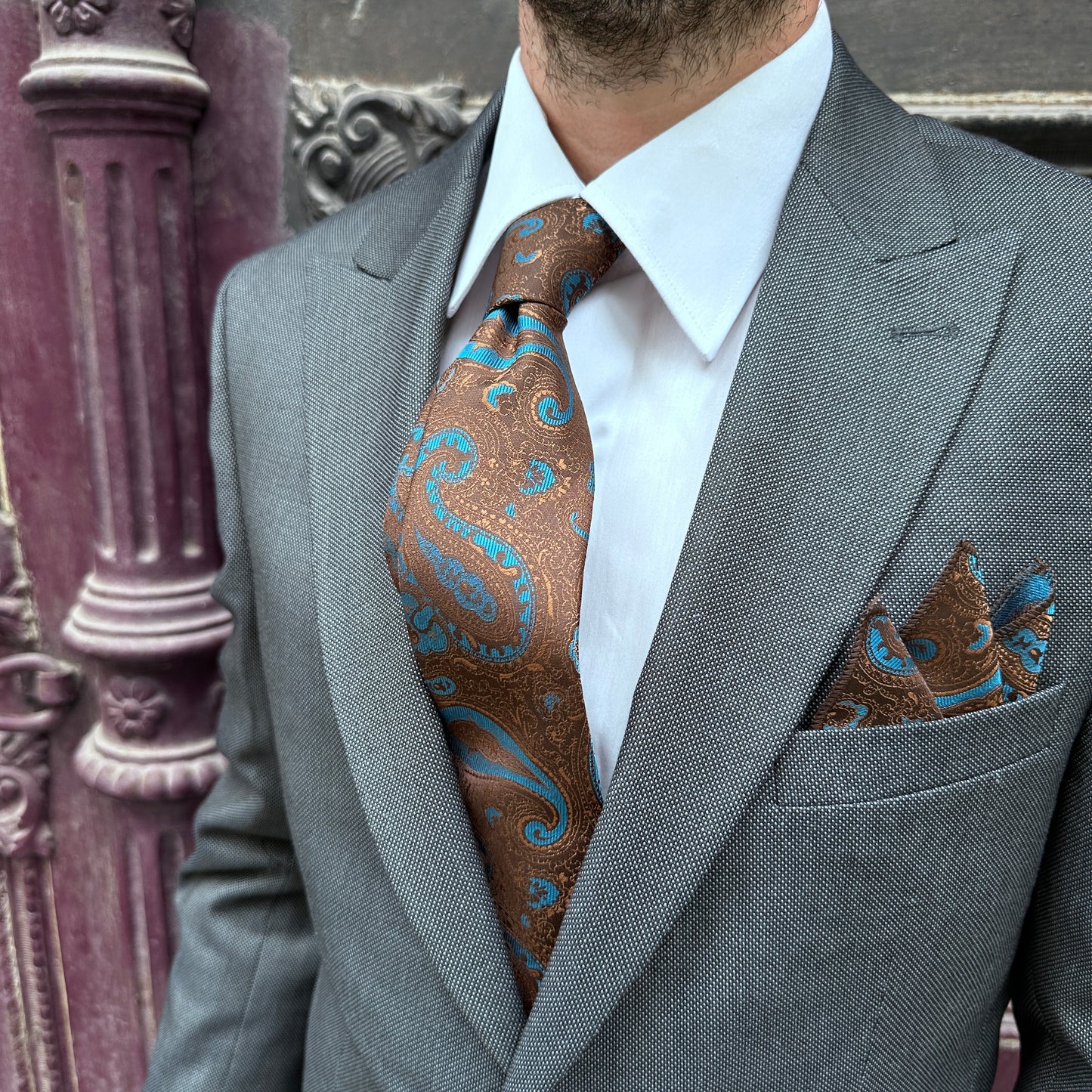 Paisley Silk Tie