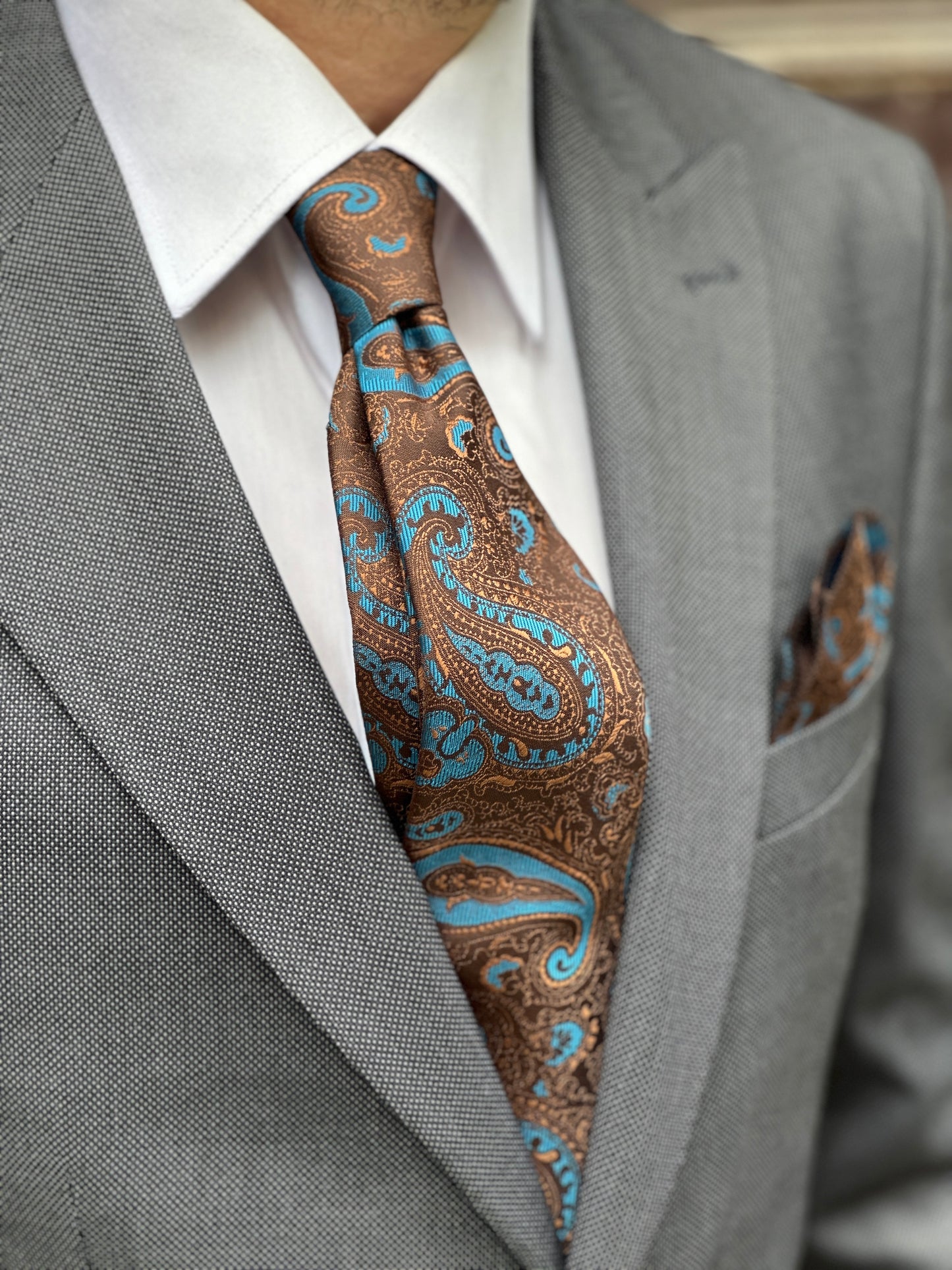 Paisley Silk Tie