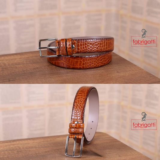 Crocodile Leather Belts