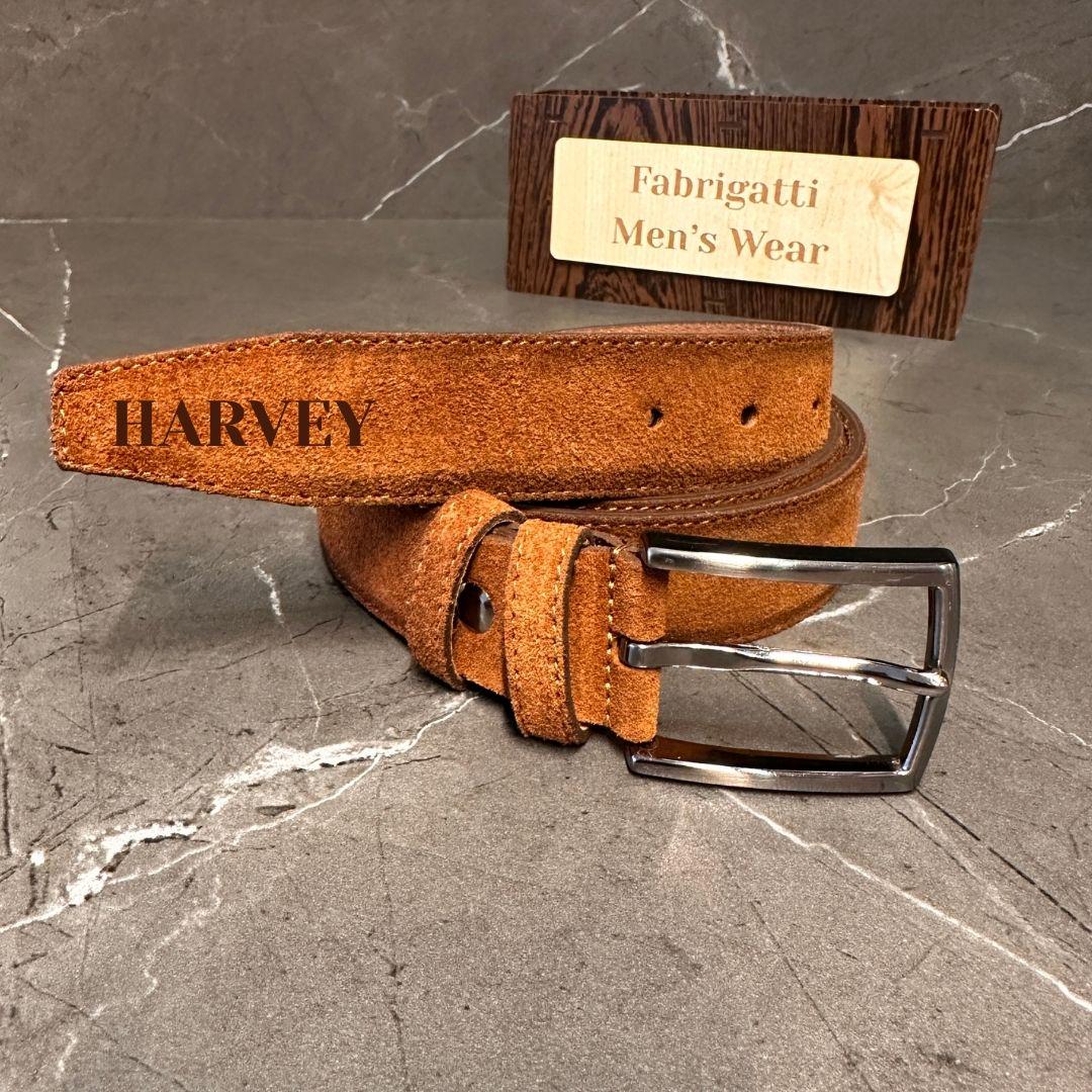 Elegant Suede Leather Belt for Men. High Quality Suede Belts with Customizable Options. Stylish Gift for Birthdays and Anniversaries.