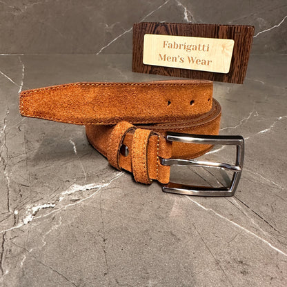 Elegant Suede Leather Belt for Men. High Quality Suede Belts with Customizable Options. Stylish Gift for Birthdays and Anniversaries.